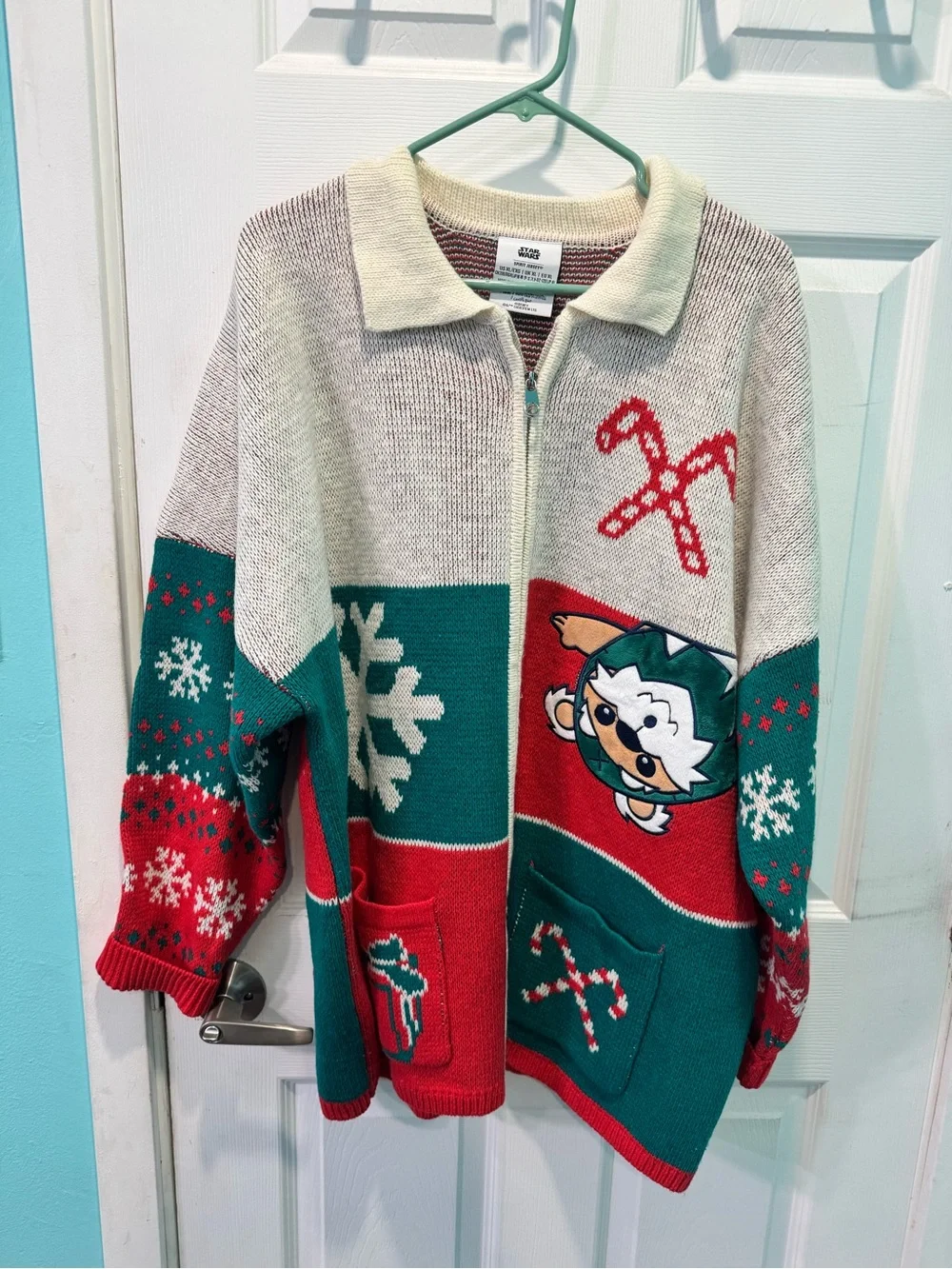 Disney Star Wars Ewok holiday sweater